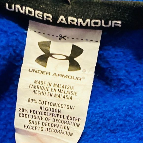 UNDER ARMOUR | storm | sweatpants |  blue | girls small - Picture 5 of 5